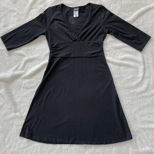 Patagonia Margot 3/4 Sleeve V-Neck Dress (Organic Cotton)